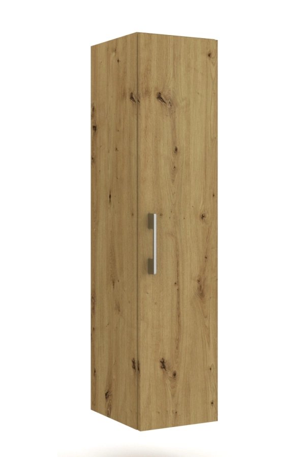 Słupek lazienkowy wiszący LUNA 1D 40 cm Dąb Artisan